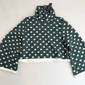 TOV Polka Dot Wool Sweater